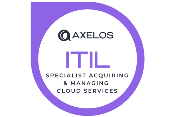 ITIL® 4 Specialist: Acquiring & Managing Cloud Services Course & Examination