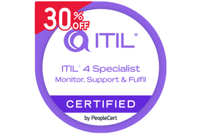 ITIL® 4 Specialist: Monitor, Support & Fulfil Self-Paced Online Course & Examination