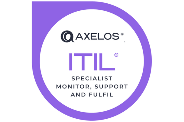 ITIL® 4 Specialist: Monitor, Support & Fulfil Course & Examination