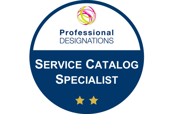 Service Catalog Specialist™ Self-Paced Online Course & Examination